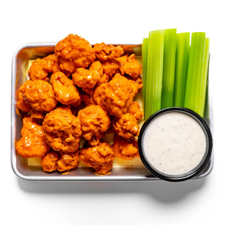 Vegan Buffalo Cauliflower