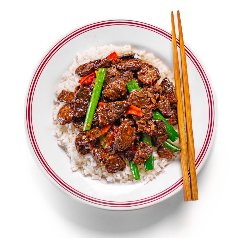 Vegan Mongolian Beef