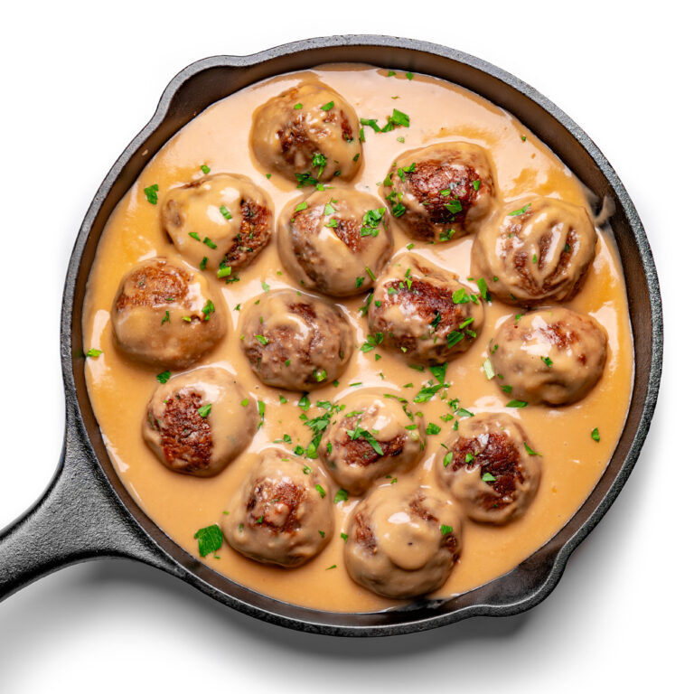Vegan Swedish Meatballs
