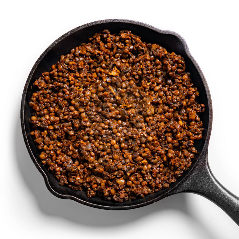 Lentil & Mushroom Ground “Beef”