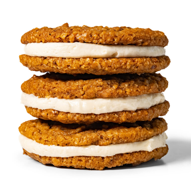Vegan Oatmeal Cream Pies