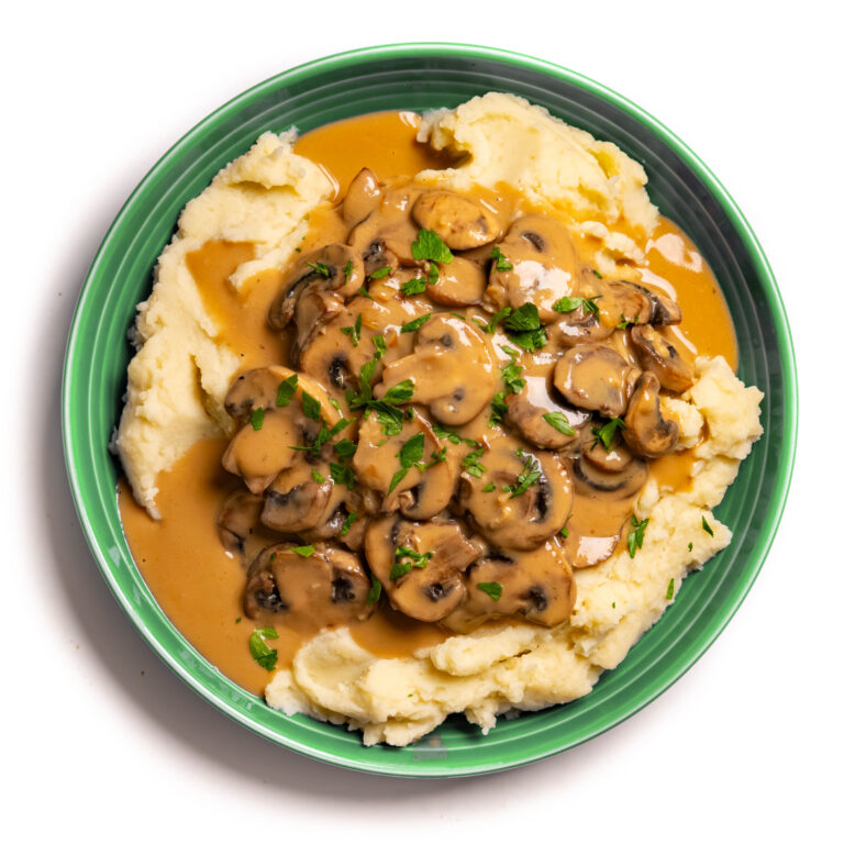 Vegan Mushroom Stroganoff