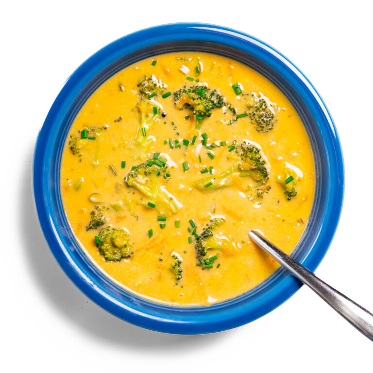 Vegan Broccoli Cheddar Soup