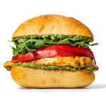 Pesto Tofu Sandwich